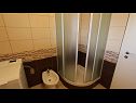 Apartmány Duda A1(2+2), A2(2+2) Malinska - Ostrov Krk  - Apartmán - A2(2+2): koupelna s WC