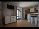 Apartmány Insula Insule - rustic & peaceful: SA1(2+1), SA2(2+1) Skrbčići - Ostrov Krk  - Studio apartmán - SA1(2+1): jídelna