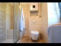 Apartmány Insula Insule - rustic & peaceful: SA1(2+1), SA2(2+1) Skrbčići - Ostrov Krk  - Studio apartmán - SA2(2+1): koupelna s WC