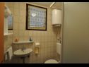 Apartmány Pava SA1 (2), SA2 (2) Vrbnik - Ostrov Krk  - Studio apartmán - SA1 (2): koupelna s WC