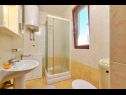 Apartmány Nada - 150 m from sea: A3(2), A2(2), A1(2) Mali Lošinj - Ostrov Lošinj  - Apartmán - A2(2): koupelna s WC