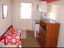 Apartmány Eddie - 80m from the sea A1(4+2), A2(2+1) Baška Voda - Riviera Makarska  - Apartmán - A2(2+1): kuchyně a jídelna