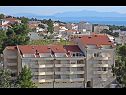 Apartmány Suzi - beautiful view and cosy: A1 crvena kuhinja(2+2), A2(2+2) Baška Voda - Riviera Makarska  - dům