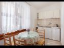 Apartmány Ante M - 100 m from beach: A1(4+2), A2(4+2), C3(2) Brela - Riviera Makarska  - Apartmán - A2(4+2): kuchyně a jídelna