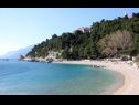Apartmány Up - amazing sea view: A1(2) Brela - Riviera Makarska  - pláž