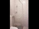 Apartmány Ante - seaview A1(5), SA2(3), SA3(2+1) Brela - Riviera Makarska  - Apartmán - A1(5): koupelna s WC