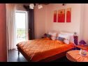 Apartmány Ante - seaview A1(5), SA2(3), SA3(2+1) Brela - Riviera Makarska  - Apartmán - A1(5): ložnice
