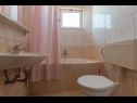 Apartmány Ruze - 200 m from sea : A1(6+1), A2(8+1) Brela - Riviera Makarska  - Apartmán - A2(8+1): koupelna s WC