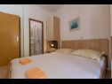 Apartmány Ruze - 200 m from sea : A1(6+1), A2(8+1) Brela - Riviera Makarska  - Apartmán - A2(8+1): ložnice