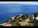 Apartmány Up - amazing sea view: A1(2) Brela - Riviera Makarska  - pohled