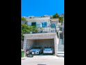 Apartmány Robert - sea view : A1(4+1), A2(4+2) Brela - Riviera Makarska  - dům