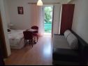 Apartmány Mare - 150 m from beach SA1(2), A2(4+1), A3(4+2) Brela - Riviera Makarska  - Apartmán - A3(4+2): ložnice