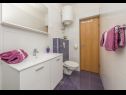 Apartmány Ivi - 100 m from pebble beach: A1(2+2), A2(2+2), A3(2+2), A4(4+4), A5(2+2) Drašnice - Riviera Makarska  - Apartmán - A1(2+2): koupelna s WC