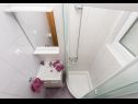 Apartmány Ivi - 100 m from pebble beach: A1(2+2), A2(2+2), A3(2+2), A4(4+4), A5(2+2) Drašnice - Riviera Makarska  - Apartmán - A5(2+2): koupelna s WC