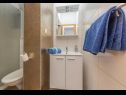 Apartmány Ivi - 100 m from pebble beach: A1(2+2), A2(2+2), A3(2+2), A4(4+4), A5(2+2) Drašnice - Riviera Makarska  - Apartmán - A3(2+2): koupelna s WC