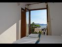 Apartmány Jozo - 150 m from pebble beach: A1(2), A2(2), A3(2), A4(4), A5(4) Gradac - Riviera Makarska  - Apartmán - A2(2): ložnice