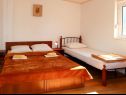 Apartmány Biljana - 150m from beach: A1(2+1), A2(2+2), A3(5), A4(2+2) Gradac - Riviera Makarska  - Apartmán - A4(2+2): ložnice
