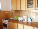 Apartmány Biljana - 150m from beach: A1(2+1), A2(2+2), A3(5), A4(2+2) Gradac - Riviera Makarska  - Apartmán - A4(2+2): kuchyně
