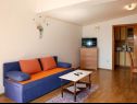 Apartmány Biljana - 150m from beach: A1(2+1), A2(2+2), A3(5), A4(2+2) Gradac - Riviera Makarska  - Apartmán - A4(2+2): obývák