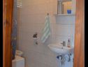 Apartmány Jozo - 150 m from pebble beach: A1(2), A2(2), A3(2), A4(4), A5(4) Gradac - Riviera Makarska  - Apartmán - A3(2): koupelna s WC