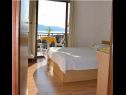 Apartmány Jozo - 150 m from pebble beach: A1(2), A2(2), A3(2), A4(4), A5(4) Gradac - Riviera Makarska  - Apartmán - A3(2): ložnice