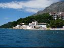 Apartmány Bianca - very nice sea view: A1 Blanka(2+2) Igrane - Riviera Makarska  - pláž