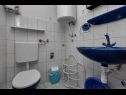 Apartmány Vlatko - affordable & cosy: SA1(4), SA2(2+2), SA3(2+2) Krvavica - Riviera Makarska  - Studio apartmán - SA1(4): koupelna s WC