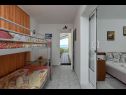 Apartmány Vlatko - affordable & cosy: SA1(4), SA2(2+2), SA3(2+2) Krvavica - Riviera Makarska  - Studio apartmán - SA1(4): ložnice