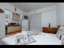 Apartmány Vlatko - affordable & cosy: SA1(4), SA2(2+2), SA3(2+2) Krvavica - Riviera Makarska  - Studio apartmán - SA1(4): ložnice