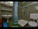 Apartmány Vlatko - affordable & cosy: SA1(4), SA2(2+2), SA3(2+2) Krvavica - Riviera Makarska  - Studio apartmán - SA2(2+2): koupelna s WC