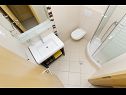 Apartmány Gianni - modern & great location: SA1(2), A2(2+2), A3(2+2) Makarska - Riviera Makarska  - Apartmán - A2(2+2): koupelna s WC