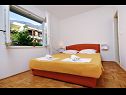 Apartmány Zrine - comfortable with a balcony: A1(2+2) Makarska - Riviera Makarska  - Apartmán - A1(2+2): ložnice