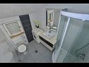 Apartmány Marijo - 300 m from beach: A1(4+1) Makarska - Riviera Makarska  - Apartmán - A1(4+1): koupelna s WC