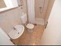 Apartmány Srzi - 200 m from sea: A1(7+1), SA2(2), A3(2+1) Makarska - Riviera Makarska  - Apartmán - A1(7+1): koupelna s WC