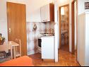 Apartmány Srzi - 200 m from sea: A1(7+1), SA2(2), A3(2+1) Makarska - Riviera Makarska  - Apartmán - A3(2+1): kuchyně a jídelna