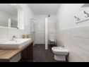 Apartmány Dolo - in centre: A1(5), A2(5) Makarska - Riviera Makarska  - Apartmán - A1(5): koupelna s WC