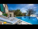 Prázdninový dům/vila Ned H(4+1) Tučepi - Riviera Makarska  - Chorvatsko  - bazén