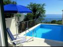 Prázdninový dům/vila Ned H(4+1) Tučepi - Riviera Makarska  - Chorvatsko  - bazén