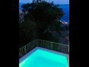 Prázdninový dům/vila Ned H(4+1) Tučepi - Riviera Makarska  - Chorvatsko  - bazén (dům a okolí)
