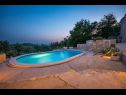 Prázdninový dům/vila Stone - pool house: H(4) Babino Polje - Ostrov Mljet  - Chorvatsko  - bazén (dům a okolí)