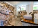 Prázdninový dům/vila Stone - pool house: H(4) Babino Polje - Ostrov Mljet  - Chorvatsko  - H(4): koupelna s WC