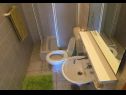 Apartmány Mir A1(4) Betina - Ostrov Murter  - Apartmán - A1(4): koupelna s WC