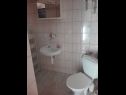 Apartmány Marica - 10m from sea: SA2(2), A3(2), SA5(2), SA6(2), SA7(2) Tisno - Ostrov Murter  - Studio apartmán - SA5(2): koupelna s WC