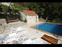 Prázdninový dům/vila Mario - with pool: H(6+2) Gata - Riviera Omiš  - Chorvatsko  - balkón (dům a okolí)