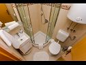 Prázdninový dům/vila Gor - free WiFi H(2+1) Gata - Riviera Omiš  - Chorvatsko  - H(2+1): koupelna s WC