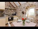 Prázdninový dům/vila Gor - free WiFi H(2+1) Gata - Riviera Omiš  - Chorvatsko  - H(2+1): kuchyně a jídelna