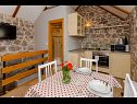 Prázdninový dům/vila Gor - free WiFi H(2+1) Gata - Riviera Omiš  - Chorvatsko  - H(2+1): kuchyně a jídelna