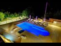 Prázdninový dům/vila Jurica-with heated pool: H(8) Nova Sela - Riviera Omiš  - Chorvatsko  - bazén (dům a okolí)