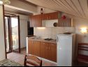 Apartmány Nives - great location: A1(6), A5(2), A6(2), A7(2), A2(4), A3(3), A4(3) Novalja - Ostrov Pag  - Apartmán - A1(6): kuchyně