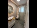 Apartmány Jozefina - free WiFi: SA1(2), SA2(2) Novalja - Ostrov Pag  - Studio apartmán - SA2(2): koupelna s WC
